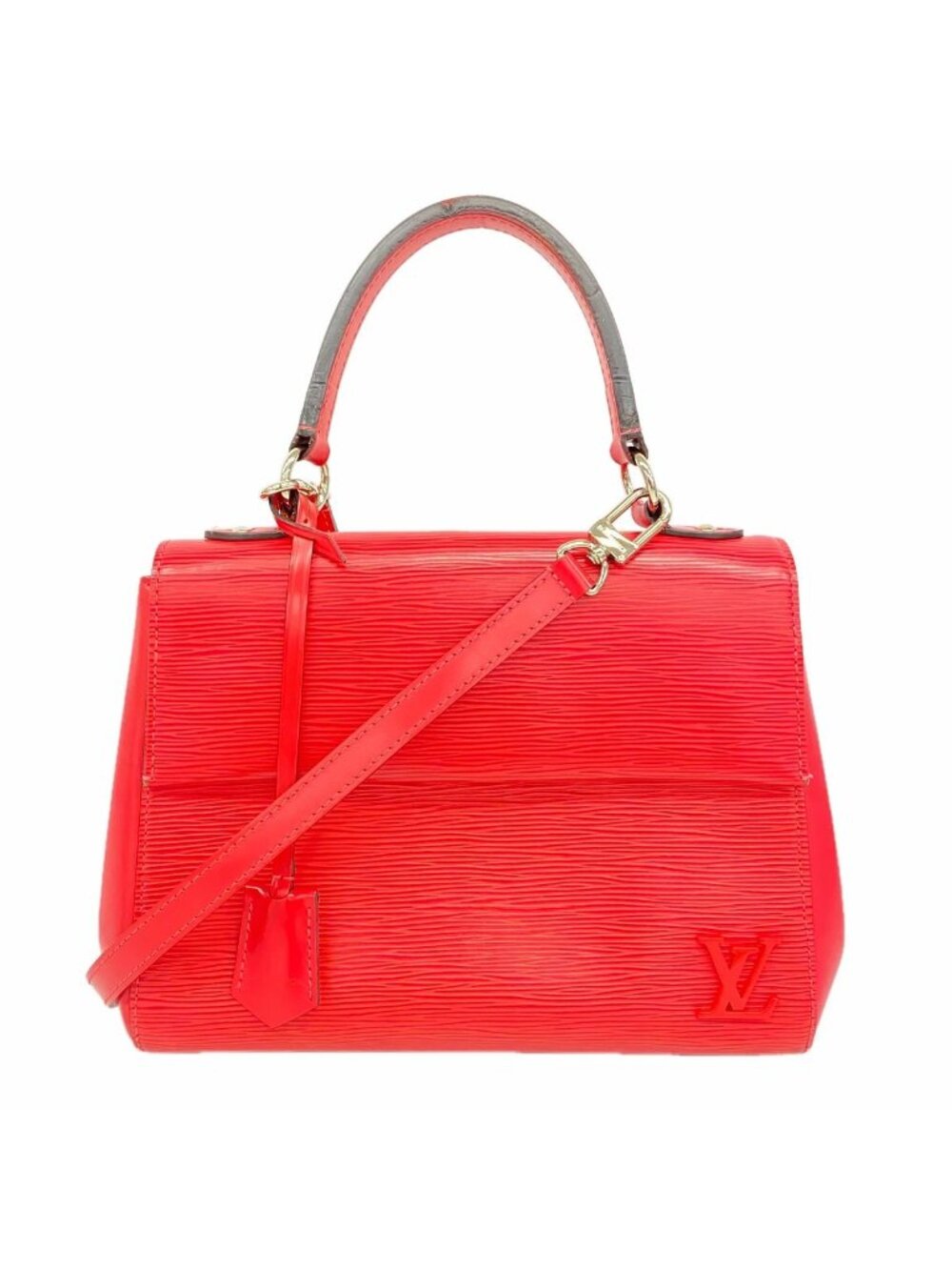 Louis Vuitton Handbag Epi Cluny BB Hot Pink 2-Way Bag